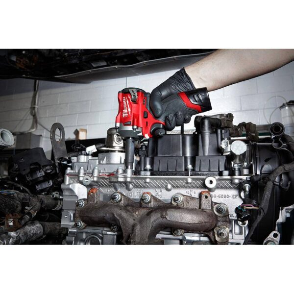 2554-20-2567-20 M12 FUEL 12V Lithium-Ion Brushless Cordless Stubby 3/8 in. Impact Wrench with 3/8 in. High Speed Ratchet - Image 10