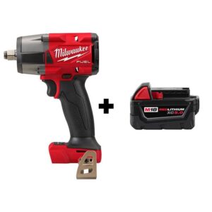 2962-20-48-11-1850 M18 FUEL Gen-2 18V Lithium-Ion Brushless Cordless Mid Torque 1/2 in. Impact Wrench with (1) 5.0 Ah Battery