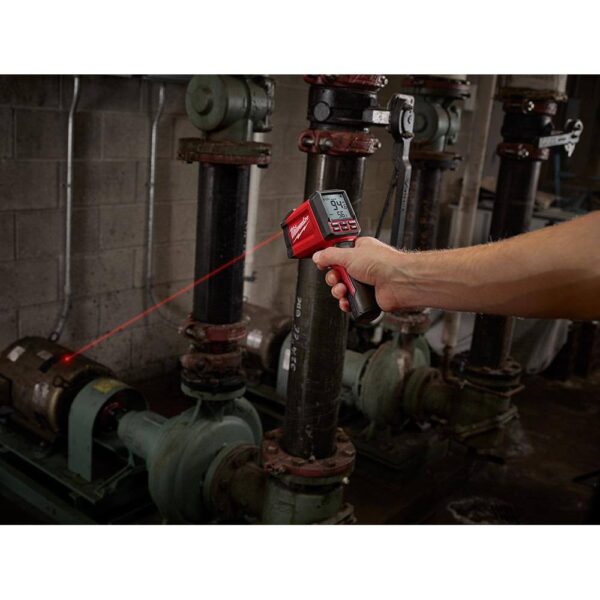 2269-20 Laser Temperature Gun Infrared/Contact 30:1 Thermometer - Image 7
