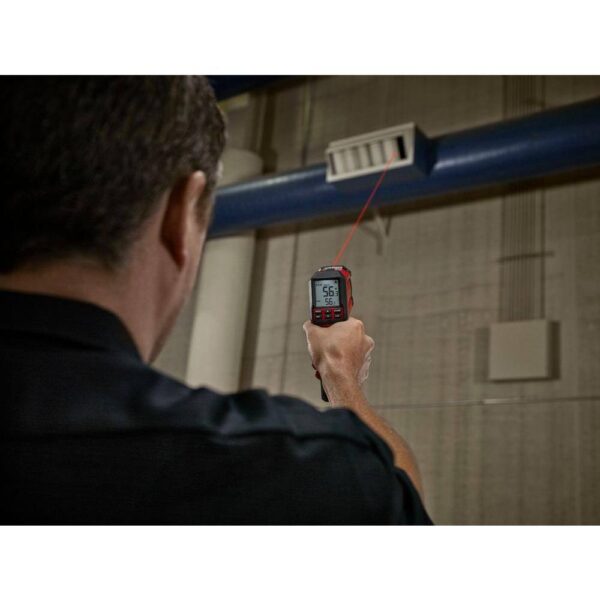 2269-20 Laser Temperature Gun Infrared/Contact 30:1 Thermometer - Image 2