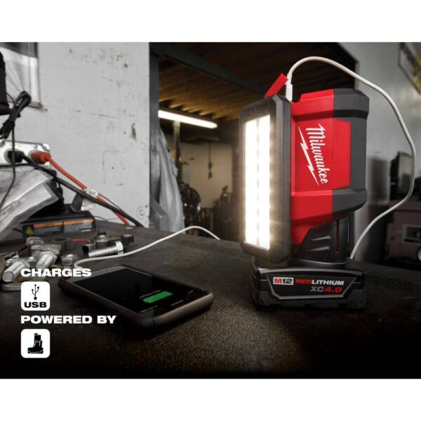 2367-20 M12 ROVER Service and Repair Flood Light with USB Charging - Image 7