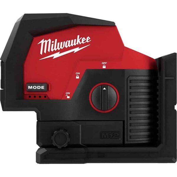 3622-20 M12 12-Volt Lithium-Ion Cordless Green 125 ft. Cross Line and Plumb Points Laser Level (Tool-Only) - Image 12