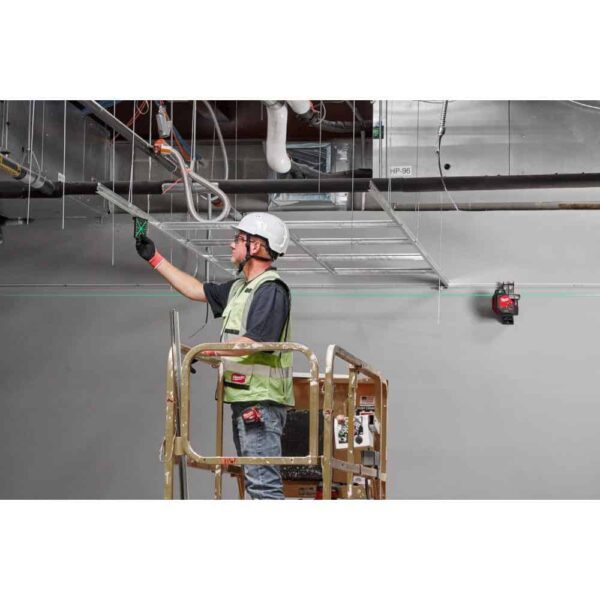 3631-20 M12 12-Volt Lithium-Ion Cordless Green 360-Degree Single Plane Laser Level (Tool Only) - Image 9