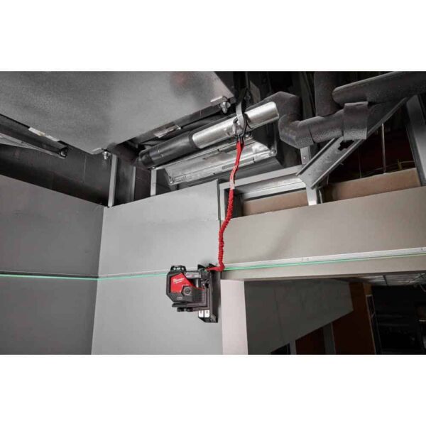 3631-20 M12 12-Volt Lithium-Ion Cordless Green 360-Degree Single Plane Laser Level (Tool Only) - Image 7
