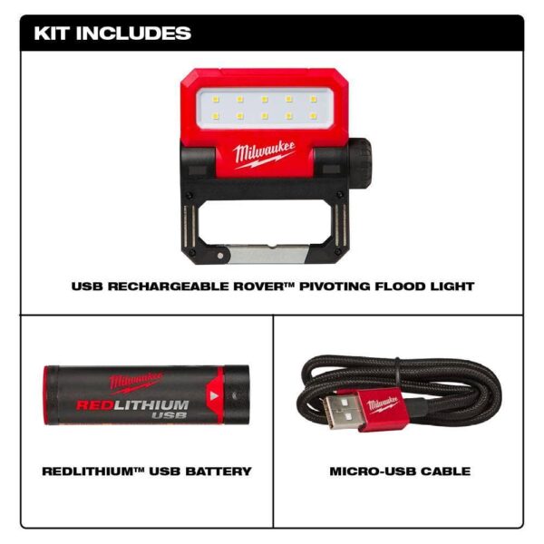 MLDIG48-2114-21 48 in. REDSTICK Digital Box Level with Pin-Point Measurement Technology and 550 Lumens LED Rechargeable Flood Light - Image 6