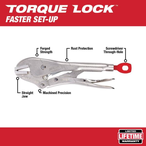 1002718906 Torque Lock Locking Pliers Kit (10-Piece) - Image 4