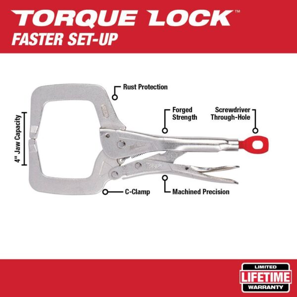 1002718906 Torque Lock Locking Pliers Kit (10-Piece) - Image 5