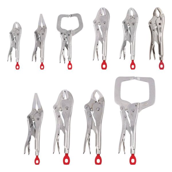 1002718906 Torque Lock Locking Pliers Kit (10-Piece)