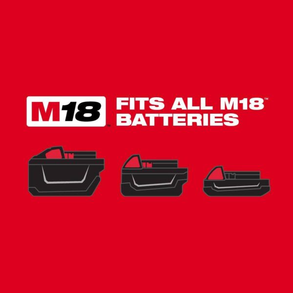 2626-20-48-11-1820 M18 18V Lithium-Ion Cordless Multi-Tool with 2.0 Ah Compact Battery - Image 8