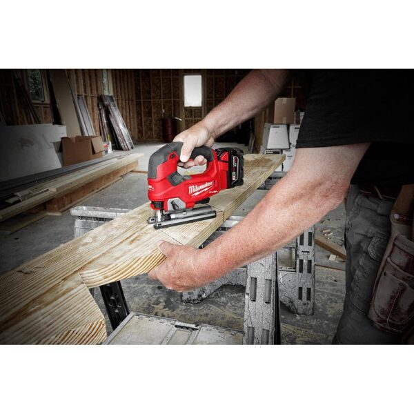 2836-20-2737-20 M18 FUEL 18V Lithium-Ion Cordless Brushless Oscillating Multi-Tool with FUEL Jigsaw (Tool-Only) - Image 11