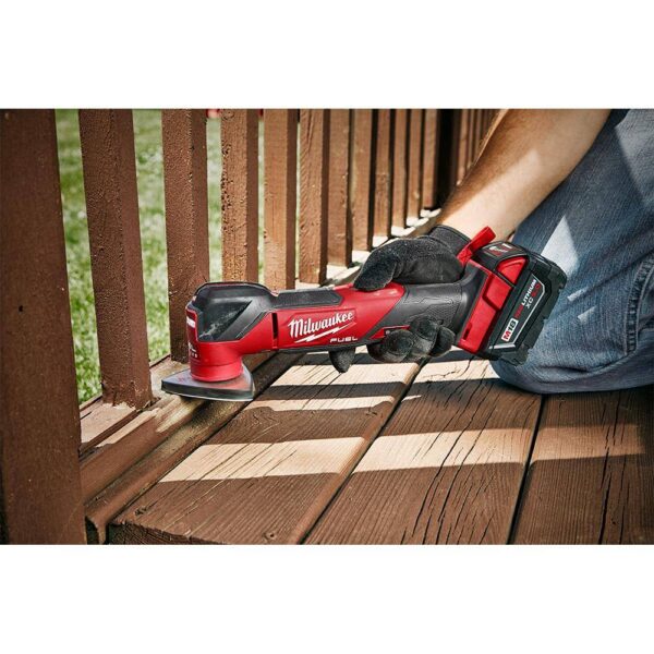 2836-20-2737-20 M18 FUEL 18V Lithium-Ion Cordless Brushless Oscillating Multi-Tool with FUEL Jigsaw (Tool-Only) - Image 13