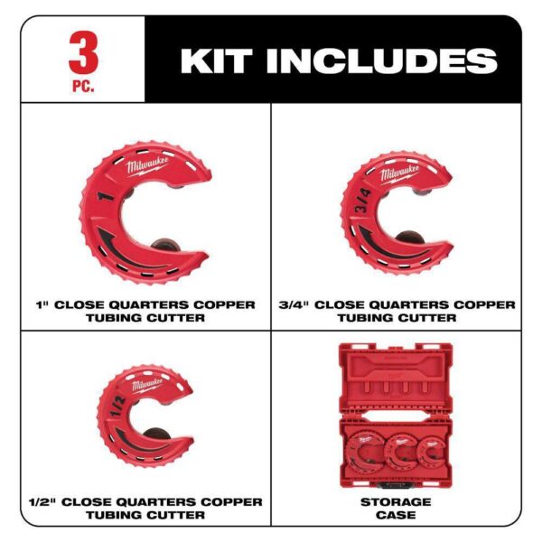 48-22-4263 Close Quarters Tubing Cutter Set (3-Piece) - Image 14