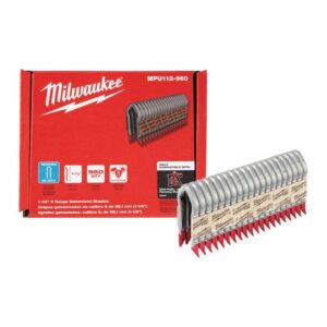 MPU112-960 1-1/2 in. 9-Gauge Galvanized Staples for M18 FUEL Utility Fencing Stapler (960 Per Box)