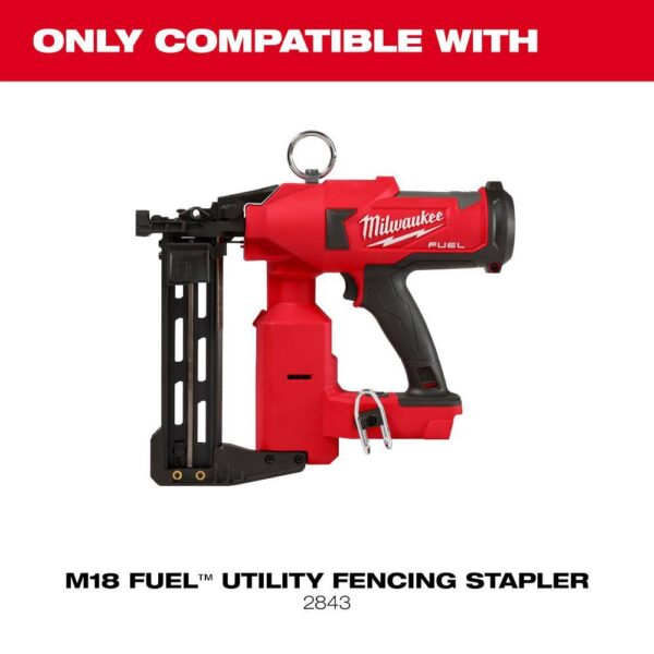 MPU112-960 1-1/2 in. 9-Gauge Galvanized Staples for M18 FUEL Utility Fencing Stapler (960 Per Box) - Image 11