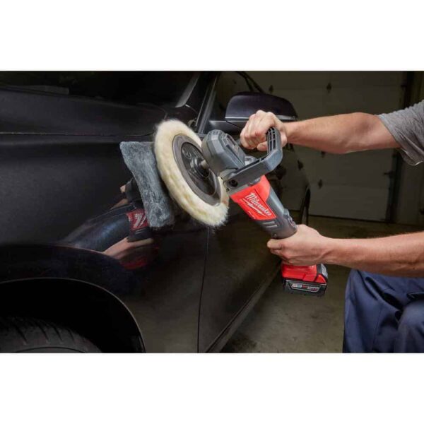 2738-20 M18 FUEL 18V Lithium-Ion Brushless Cordless 7 in. Variable Speed Polisher (Tool-Only) - Image 3