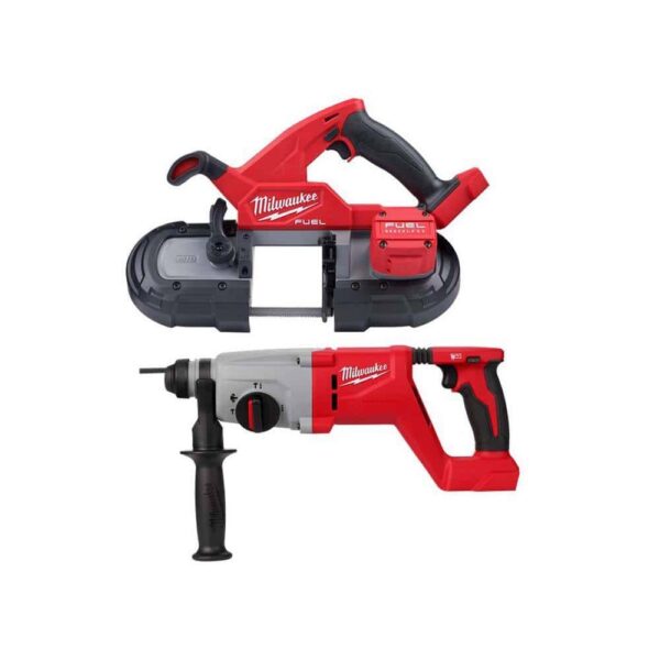 2829-20-2613-20 M18 FUEL 18V Lithium-Ion Brushless Cordless Compact Bandsaw w/1 in. SDS Plus Rotary Hammer - Image 15