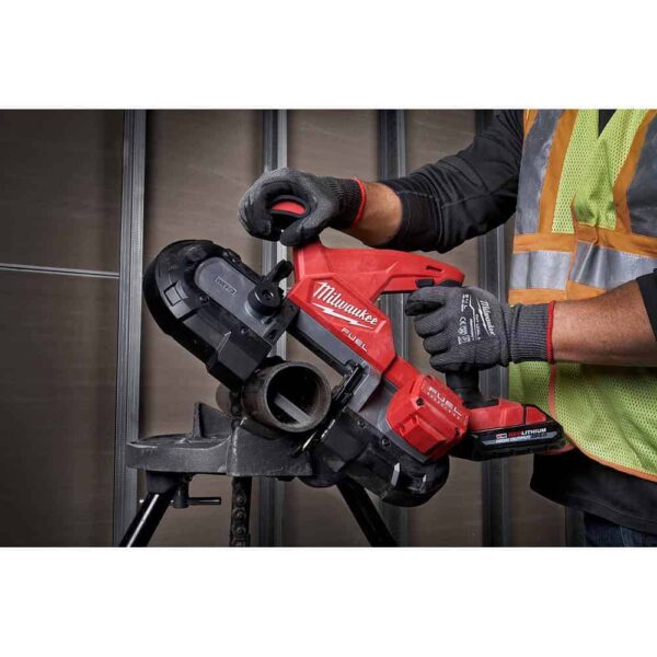 2829-20-48-59-1880 M18 FUEL 18-Volt Lithium-Ion Brushless Cordless Compact Bandsaw with 8.0 Ah Starter Kit - Image 10