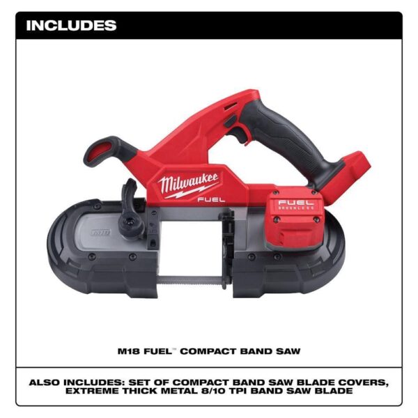 2829-20-48-59-1880 M18 FUEL 18-Volt Lithium-Ion Brushless Cordless Compact Bandsaw with 8.0 Ah Starter Kit - Image 7