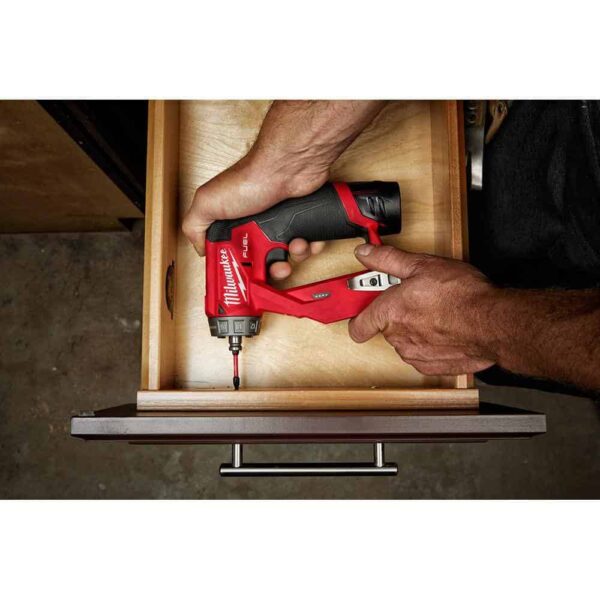 2505-22-48-11-2411 M12 FUEL 12V Lithium-Ion Brushless Cordless 4-in-1 Installation 3/8 in. Drill Driver Kit W/ Batteries (2-Pack) - Image 10