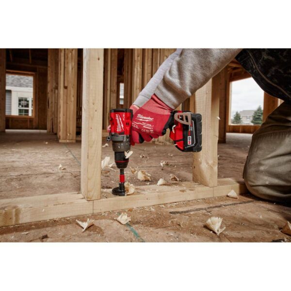 2903-22 M18 FUEL 18V Lithium-Ion Brushless Cordless 1/2 in. Drill/Driver Kit W/(2) 5.0Ah Batteries, Charger, and Hard Case - Image 9