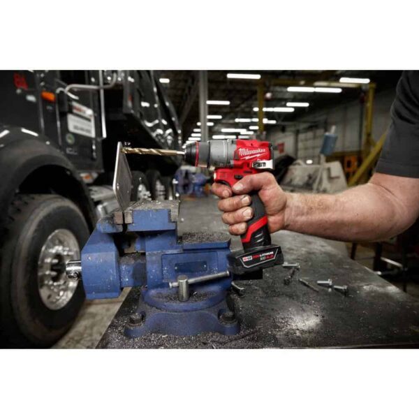 3403-20 M12 FUEL 12V Lithium-Ion Brushless Cordless 1/2 in. Drill Driver (Tool-Only) - Image 3