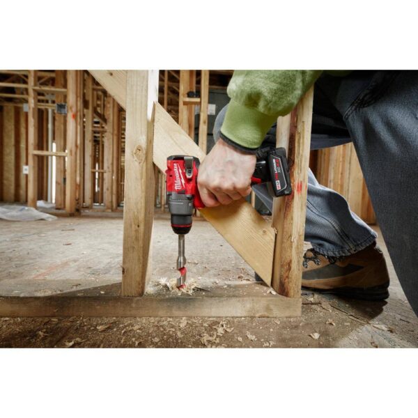 3403-22-2457-20 M12 FUEL 12-Volt Lithium-Ion Brushless Cordless 1/2 in. Drill Driver Kit with M12 3/8 in. Ratchet - Image 5