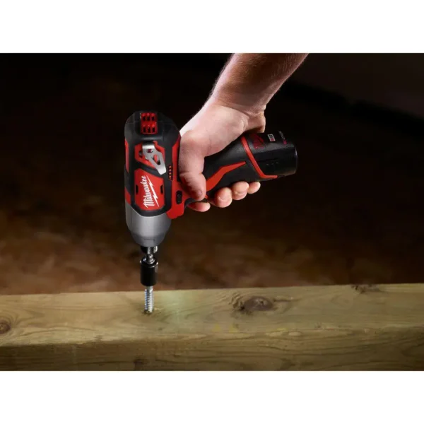 2494-22 M12 12V Lithium-Ion Cordless Drill Driver/Impact Driver Combo Kit w/ Two 1.5Ah Batteries, Charger Tool Bag (2-Tool) - Image 7