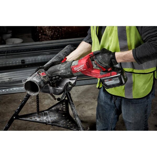 M18 FUEL 18V Lithium-Ion Brushless Cordless SUPER SAWZALL Orbital Reciprocating Saw with M18 5.0 Ah Battery - Image 4