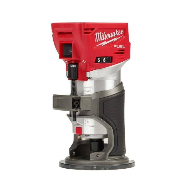 2723-20-2737-20 M18 FUEL 18V Lithium-Ion Brushless Cordless Compact Router and Jig Saw 2-Tool Set (Tool-Only) - Image 2
