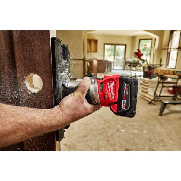2723-20-2737-20 M18 FUEL 18V Lithium-Ion Brushless Cordless Compact Router and Jig Saw 2-Tool Set (Tool-Only) - Image 12