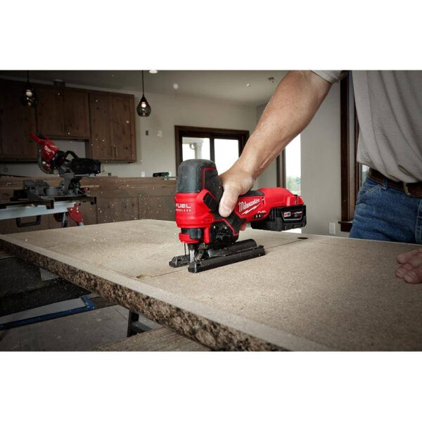 2723-20-2737B-20 M18 FUEL 18V Lithium-Ion Brushless Cordless Compact Router and Barrel Grip Jig Saw Set (Tool-Only) - Image 9