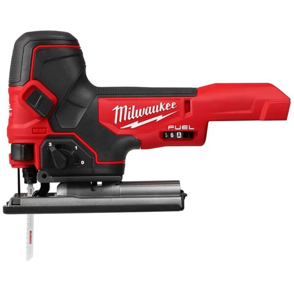 2723-20-2737B-20 M18 FUEL 18V Lithium-Ion Brushless Cordless Compact Router and Barrel Grip Jig Saw Set (Tool-Only) - Image 6