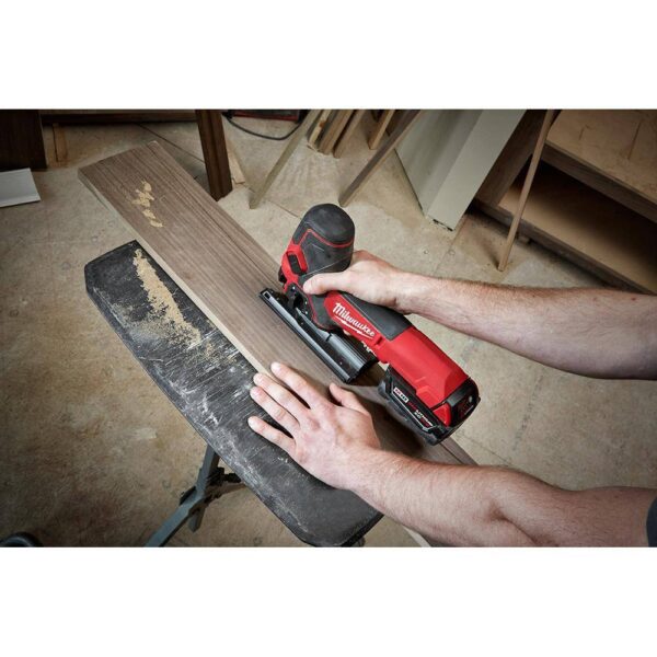 2723-20-2737B-20 M18 FUEL 18V Lithium-Ion Brushless Cordless Compact Router and Barrel Grip Jig Saw Set (Tool-Only) - Image 13