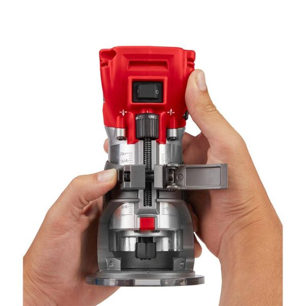 2723-20-2737B-20 M18 FUEL 18V Lithium-Ion Brushless Cordless Compact Router and Barrel Grip Jig Saw Set (Tool-Only) - Image 7