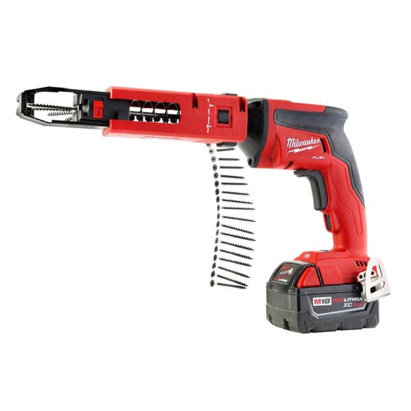 2866-22-49-20-0001 M18 FUEL 18V Lithium-Ion Brushless Cordless Drywall Screw Gun XC Kit with Collated Screw Gun Attachment - Image 5