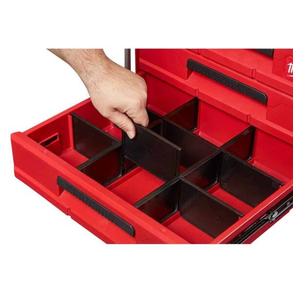 3/8 in. Drive SAE/Metric Mechanics Tool Set (62-Piece) with PACKOUT 3-Drawer Tool Box - Image 13