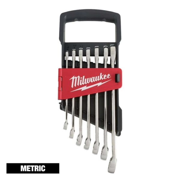 3/8 in. Drive SAE/Metric Ratchet and Socket Mechanics Tool Set with SAE/Metric Combination Wrenches (70-Piece) - Image 8