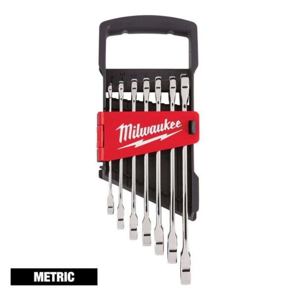3/8 in. Drive SAE/Metric Ratchet   Socket Mechanics Tool Set with SAE/Metric Ratcheting Combination Wrenches (70-Piece) - Image 10