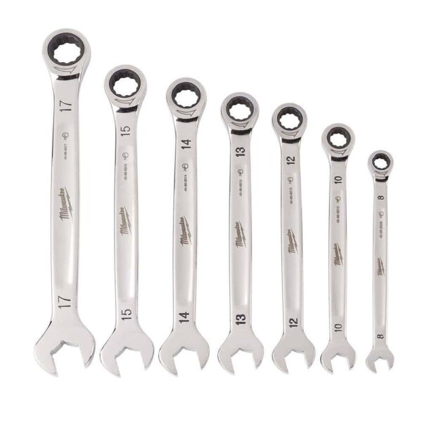 3/8 in. Drive SAE/Metric Ratchet   Socket Mechanics Tool Set with SAE/Metric Ratcheting Combination Wrenches (70-Piece) - Image 11