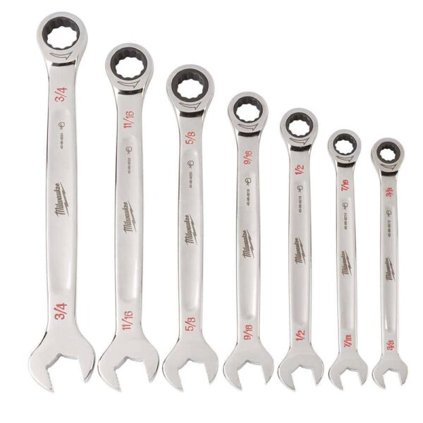 3/8 in. Drive SAE/Metric Ratchet   Socket Mechanics Tool Set with SAE/Metric Ratcheting Combination Wrenches (70-Piece) - Image 9