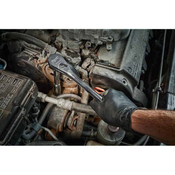 1/2 in. Drive SAE/Metric Ratchet and Socket Mechanics with Shockwave 1/2 in. Drive SAE Impact Socket Set (65-Piece) - Image 10