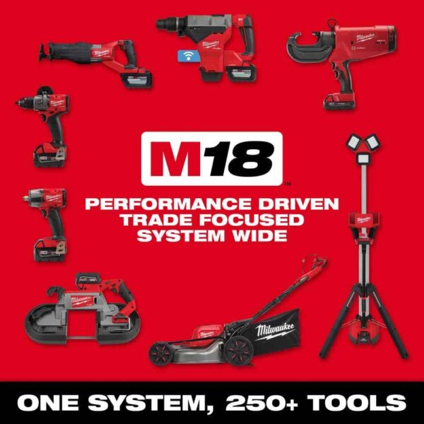 2722-21HD M18 FUEL 18V Lithium-Ion Brushless Cordless SUPER SAWZALL Orbital Reciprocating Saw Kit w/(1) 12.0 Ah Battery - Image 15