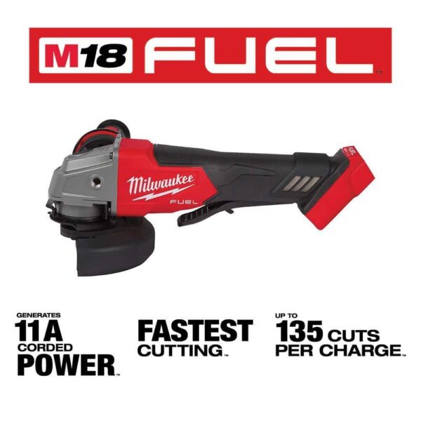 2821-20-2880-20 M18 FUEL GEN-2 18V Lithium-Ion Brushless Cordless SAWZALL Reciprocating Saw W/M18 FUEL 4-1/2 in. Grinder - Image 2