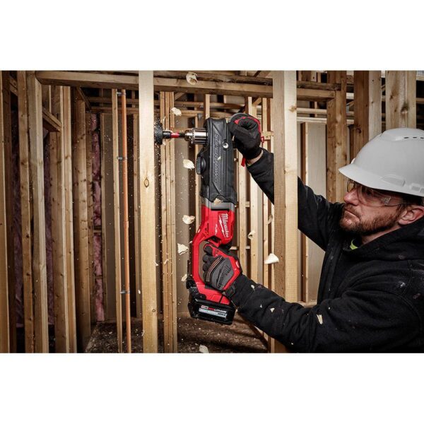 2809-20 M18 FUEL 18V Lithium-Ion Brushless Cordless GEN 2 SUPER HAWG 1/2 in. Right Angle Drill (Tool-Only) - Image 4