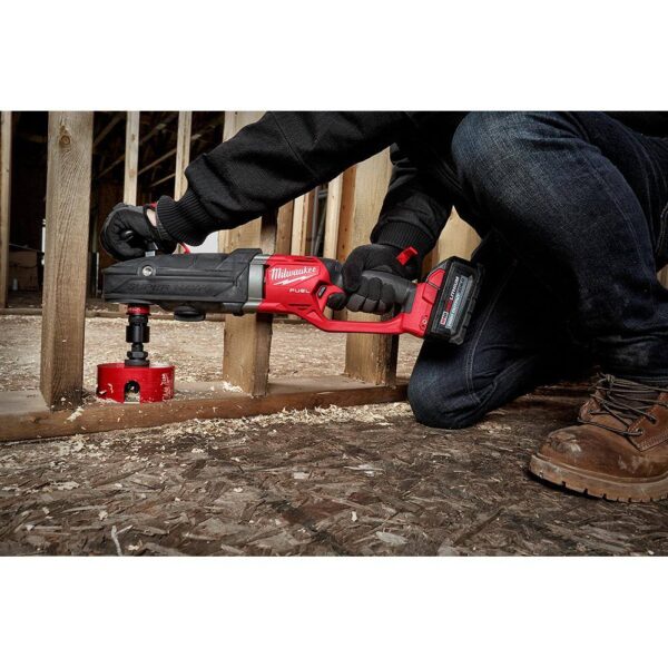 2811-20 M18 FUEL 18V Lithium-Ion Brushless Cordless GEN 2 SUPER HAWG 7/16 in. Right Angle Drill (Tool-Only) - Image 8