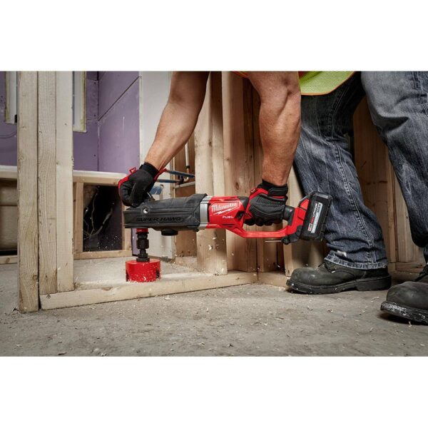 2811-20 M18 FUEL 18V Lithium-Ion Brushless Cordless GEN 2 SUPER HAWG 7/16 in. Right Angle Drill (Tool-Only) - Image 3