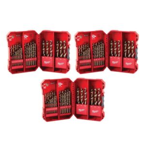 48-89-2332-48-89-2332-48-89-2332 Cobalt Red Helix Drill Bit Set for Drill Drivers (87-Piece)