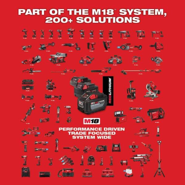 M18 FUEL 18-Volt Lithium-Ion Brushless Cordless Compact Router with 8.0 Ah Starter Kit - Image 13