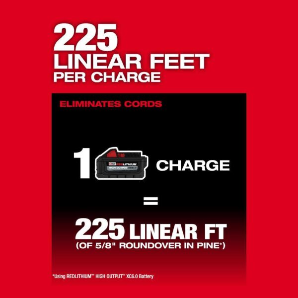 2838-20 M18 FUEL 18V Lithium-Ion Cordless Brushless 1/2 in. Router (Tool-Only) - Image 6