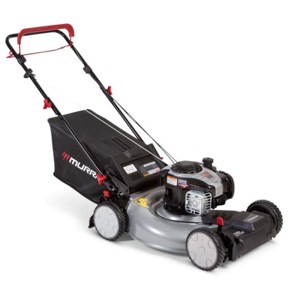 Murray MNA153003 22 in. 140 cc Briggs   Stratton Walk Behind Gas Self-Propelled Lawn Mower with Front Wheel Drive and Bagger - Image 4